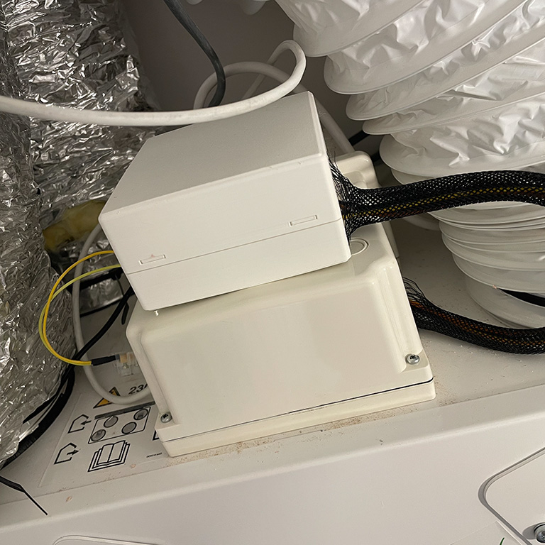 Relay board initial install location